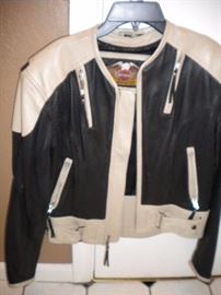 Ladies/Women's Leather Harley Davidson Jacket