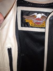Ladies/Women's Leather Harley Davidson Jacket
