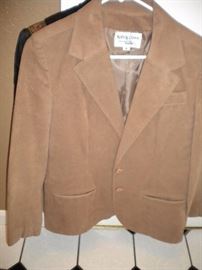 Suede jacket size 8