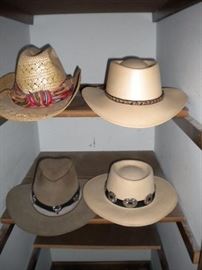 Ladies and Women's boots, shoes, cowboy and western wear...plus hats shoe size 5-6