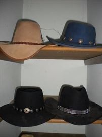 Ladies and Women's boots, shoes, cowboy and western wear...plus hats shoe size 5-6