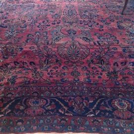 Semi antique Sarouk carpet