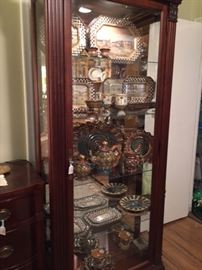 Howard Miller display cabinet.  Like new!