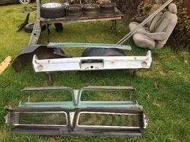 1963 CATALINA PONTIAC REAR BUMPER