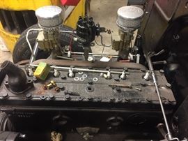 '37 RENAMED FLATHEAD SIX MODERN PISTONS BUMPED COMPRESSION REGROUND CAMSHAFT EDMUNDS 2 CARB