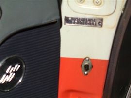 1955 OLDS 88 Rocket 34,437 miles V8, White walls Beautiful condition. Salman and White org color. 