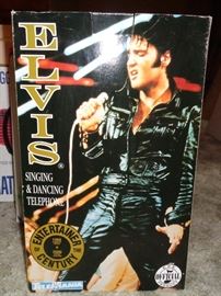 Elvis singing phone in the box