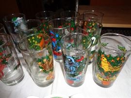 12 days of Christmas glasses