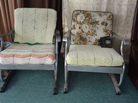 Vintage Glider chairs