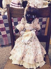 Vintage reverse doll