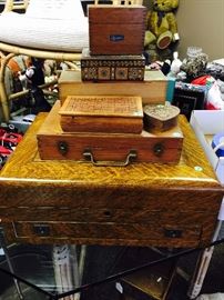 Great selection of Vintage/Antique boxes
