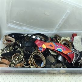 Great selection of womens belts