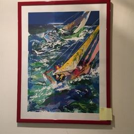 le Roy Neiman, signed