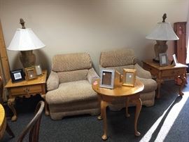 More Pine furniture and arms chairs