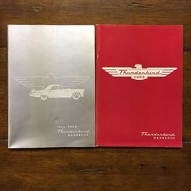 Vintage Thunderbird Handbooks