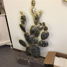 Cactus sculpture