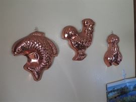 Copper Molds/Kitchenware