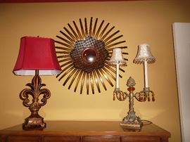 lamps & wall decor