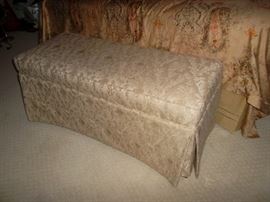 upholstered bench