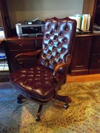 tufted office chair