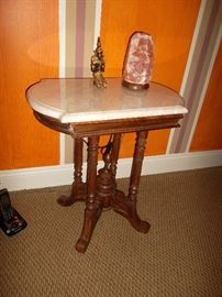 victorian marble top table