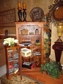 bookcase, cd cabinet, pedestal