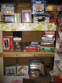 Many new household items, games, frames