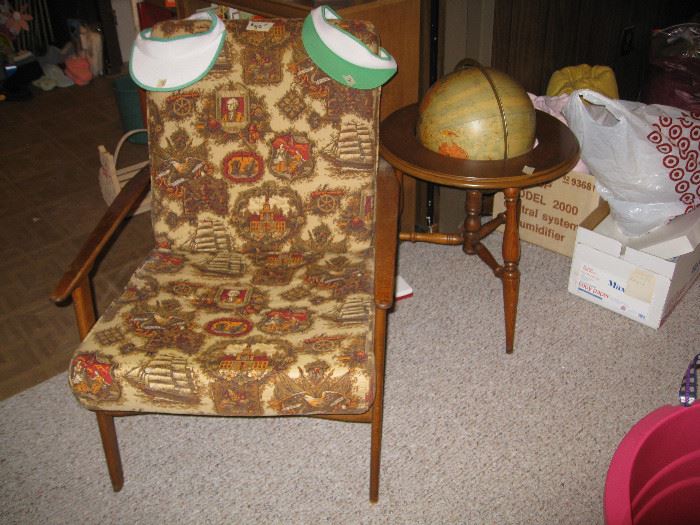 50's side chair  (globe SOLD)