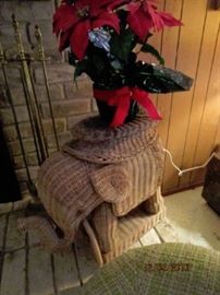 Wicker Elephant