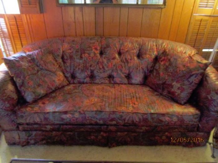Beautiful custom upholstered couch.  Excellent condition