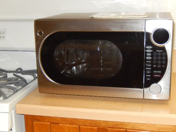 STAINLESS STEEL GE CONVECTION/MICROWAVE OVEN