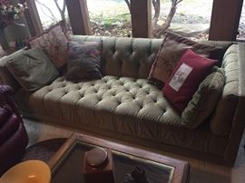 Nice tufted couch