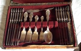 Old 1835 Rogers Silverplate in box