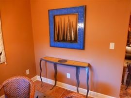 Carlos Page Custom Table and Wall Art