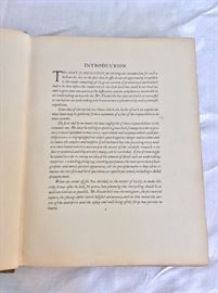 Introduction page. (To Galapagos on the Ara, 1926. William K Vanderbilt, author-signed. Privately Printed. 900 copies.)