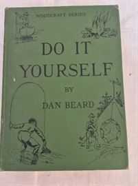 Do It Yourself, A Book of the Big Outdoors, Woodcraft Series by Dan Beard, National Scout Commissioner, Boy Scouts of America,  JB Lippincott Company, 1925. 