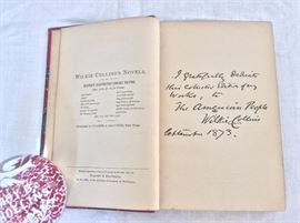 Collection of Wilkie Collins Novels. Harper's Illustrated Library Edition, 1873. Fourteen volume set. 