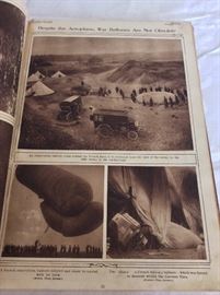 Battlefield photography of WWI, c. 1915/1916. (Portfolio of the European War in Rotogravure Etchings selected from The Mid-Week Pictorial of The New York Times)