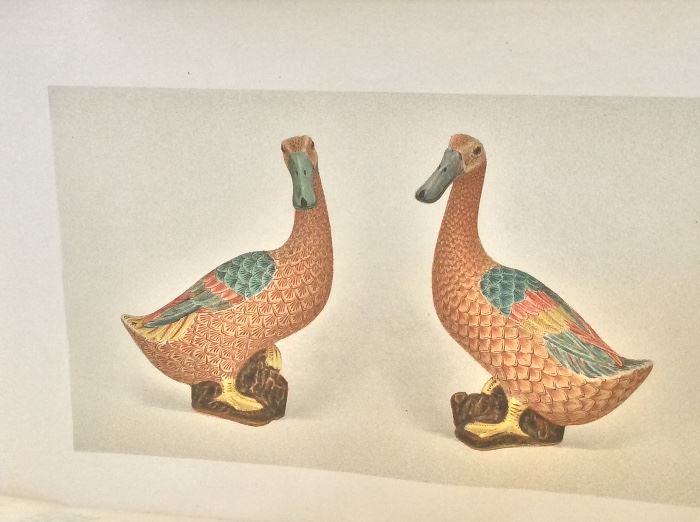 Color Plates.  (Catalogue of the Morgan Collection of Chinese Porcelains, JP Morgan. 1904. Privately Printed, 250 copies.)