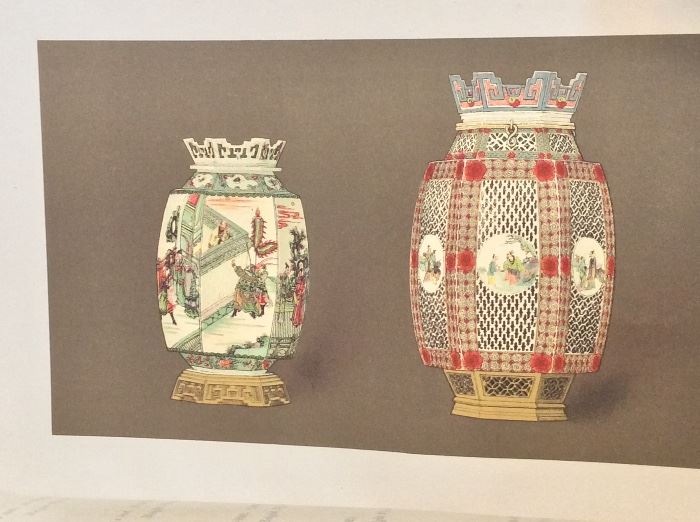Color Plates.  (Catalogue of the Morgan Collection of Chinese Porcelains, JP Morgan. 1904. Privately Printed, 250 copies.)