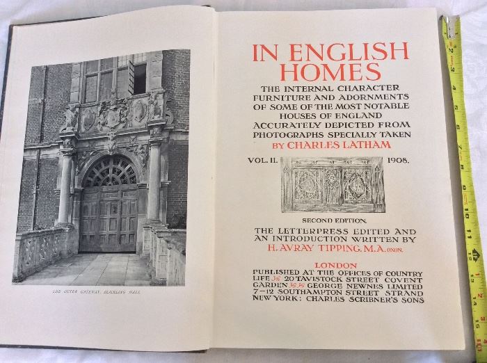 In English Homes, Vol II, 1908.