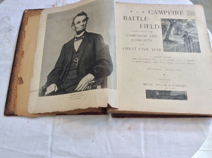 Campfire and Battlefield: An Illustrated History of the Great Civil War. Rossiter Johnson, 1894.