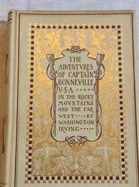 The Adventures of Captain Bonneville in the Rocky Mountains and Far West, Washington Irving, Pawnee Edition, 1898.
