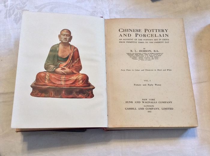 Chinese Pottery and Porcelain, Volume I, 1915, Limited Edition of 1,500. 