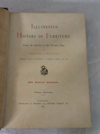Illustrated History of Furniture. 1893. 3rd Edition. 