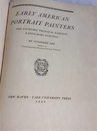 Early American Portait Painters, The Fourteen Principal Earliest Native Born Painters, Cuthbert Lee, Yale University Press, 1929. 