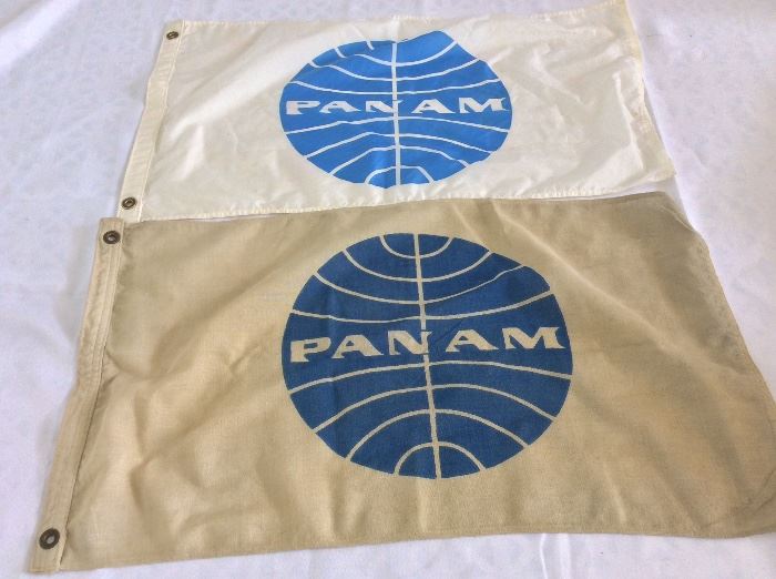 Pan Am airlines memorabilia. 