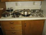 Great assortment of silver plated items
