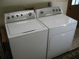 Whirlpool Washer & Dryer in mint condition and approximately 2 years old.