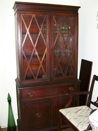 Classic Mahogany China Cabinet
